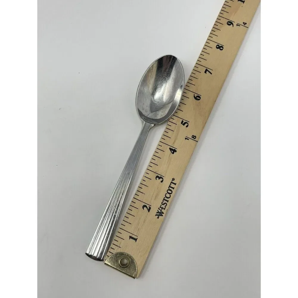 Reed & Barton Berkeley 18/10 Stainless Dinner Soup Oval Place Spoon 7” Set Of 4